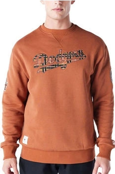 New Era Fleece Pullover tartan los angeles dodgers
