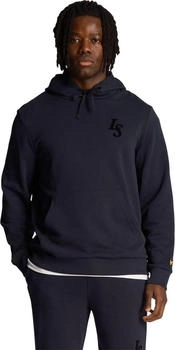 Lyle & Scott Club Emblem Hoodie dunkelblau