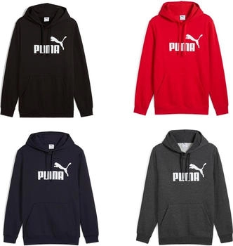 Puma Essentials No Logo Hoodie grau schwarz
