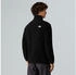 The North Face sweatjacke label-stitching schwarz