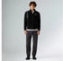 The North Face sweatjacke label-stitching schwarz