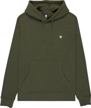 Element Icon Embroidery Hooded Sweatshirt Forest Night