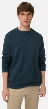 Camel Active Pullover aus Baumwolle tinted blue