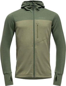 Devold Explorer Merino Hooded Jacket Merinojacke forest/lichen