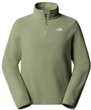 The North Face Glacier Fleece 1/4 Zip Jacket (NF0A8D0Q) bark mist
