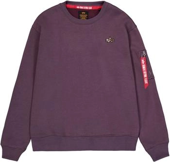 Alpha Industries 3D SL Sweatshirt plum