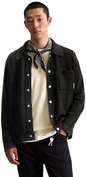 Marc O'Polo Strickjacke Polokragen relaxed fit Druckknöpfe