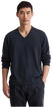 Marc O'Polo Rundhalspullover aus Merinowolle dark navy
