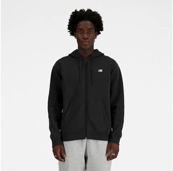 New Balance Essentials Sweatjacke schwarz weiß