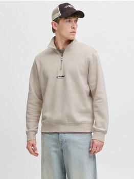 Jack & Jones JJESOHO SWEAT QUARTER ZIP HN NOOS Sweatshirt gelb