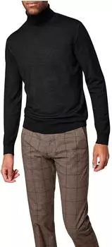 Pierre Cardin Rollkragenpullover schwarz Slim Fit