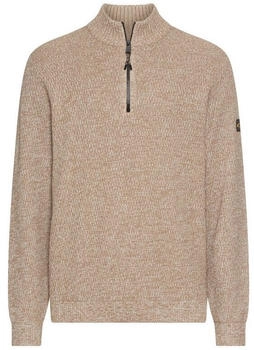 Camel Active Strickpullover Troyer oatmeal