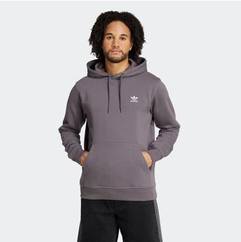 Adidas trefoil essentials hoodie grau schwarz