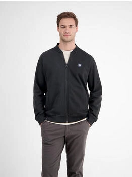 Lerros College-Sweatjacke schwarz