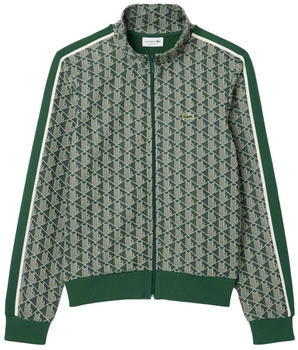 Lacoste Sweatjacke Baumwoll-Anteil gr&uuml;n