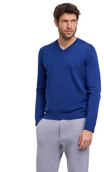 Falke Strickpullover Bio-Baumwolle royal blue 6051