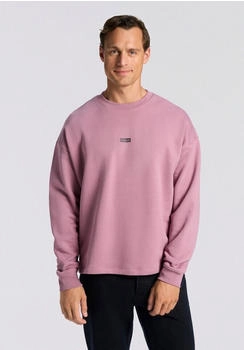 HUGO Sweatshirt Naviu Rückendruck dunkelrosa rosa 656