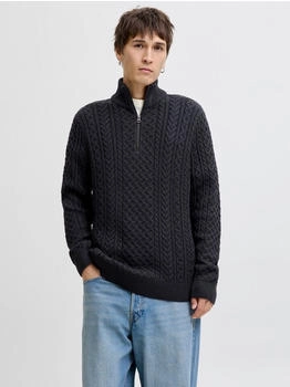 Jack & Jones Jprblusean Knit Cable Half Zip Sn