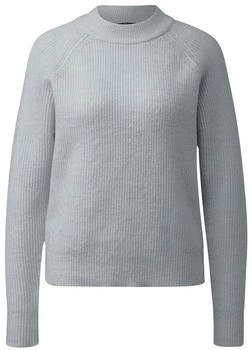s.Oliver Weicher Strickpullover mit Rippstruktur grau 2170521.9400.