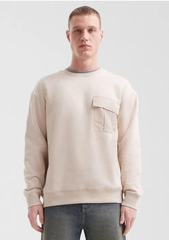 s.Oliver Sweatshirt mit Brusttasche Beige 2171910.8160.