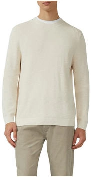 s.Oliver Strickpullover mit Crew Neck und Strukturmuster grau 2168814.9000.