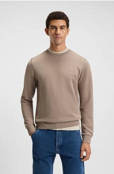 Boss Orange Sweatshirt Westart Logopatch Open grün schwarz 346