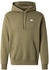 Nike Club Fleece-Hoodie olive 222
