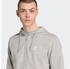 Adidas Trefoil Essentials Kapuzenjacke Medium Grey Heather / White (JY6167)