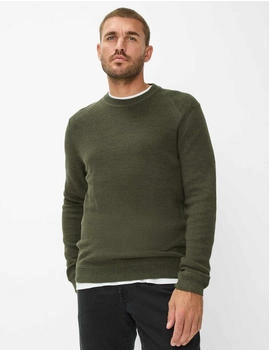 BRAX Herren Strickpullover Style ROY deep jungle dunkelgrün Gr. (212007_70129300_30)