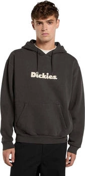 Dickies Slayden garment dye Kapuzenpullover Mann Schwarz Size (0A87NP-BLACK)