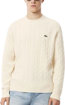 Lacoste Carded Wool Crew Neck Sweater (AH2924) beige