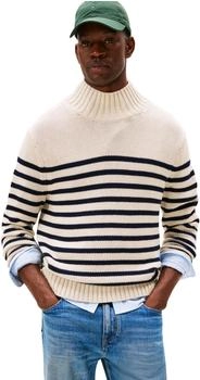 Tommy Hilfiger Pullover 'Breton' braun