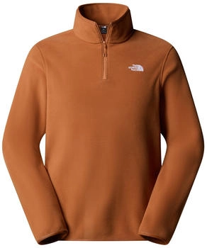 The North Face Glacier Fleece Zip Jacke burnt umber