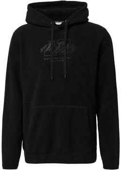 s.Oliver Fleece-Hoodie mit Artwork schwarz 2170165.9999.