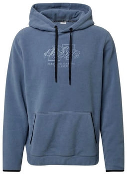 s.Oliver Fleece-Hoodie mit Artwork blau 2170165.5363.