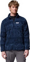 Columbia 2135471-464, Columbia Rugged Ridge High Pile Half Zip Men XL blau Herren