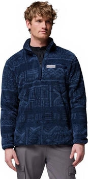 Columbia Rugged Ridge High Pile Half Zip coll navy