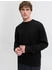 Jack & Jones JPRBLAMILANO STITCH KNIT CREW NECK SN schwarz black