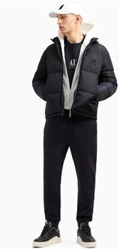 Armani Exchange Sweatjacke Baumwolle weiß
