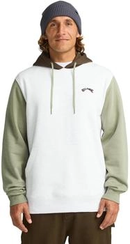 Billabong Arch Block Po Hoodie oatmeal heather
