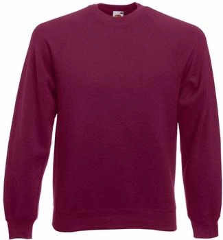 Fruit of the Loom Klassisches Raglan-Sweatshirt Herren-Pullover