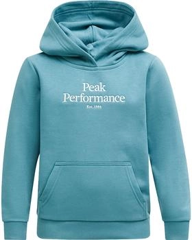 Peak Performance Original Hood Kapuzensweatshirt türkis
