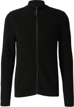s.Oliver Strickjacke Eingrifftaschen und Reißverschluss 2168816 9999 schwarz grau