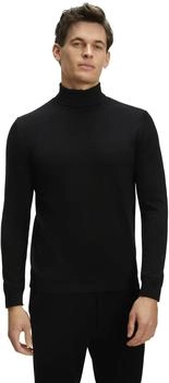 Falke Strickpullover Casual Wool 1-tlg schwarz