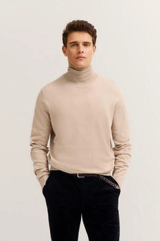 Bugatti Rollkragenpullover Regular Fit baumwolle kaschmir