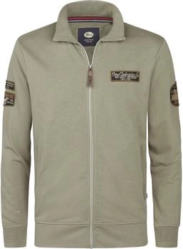 Petrol Industries Sweatjacke oliv