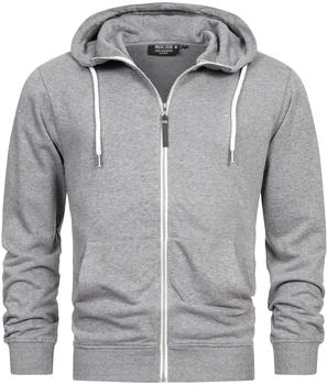 Indicode Sweatjacke 'Christos' grau