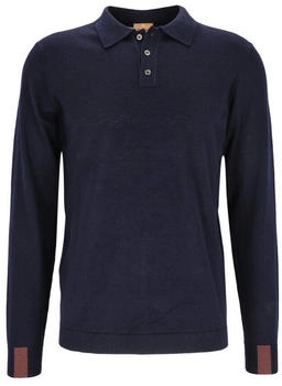 Mos Mosh Pullover 'Adam' blau