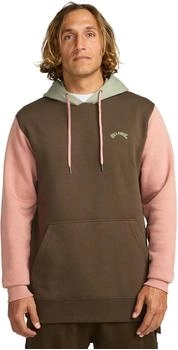 Billabong Arch Block Po Hoodie dark cedar