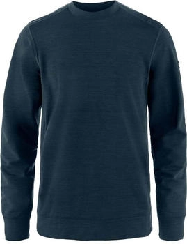 Fjällräven Keb Fleece Crew Neck Herren dark navy